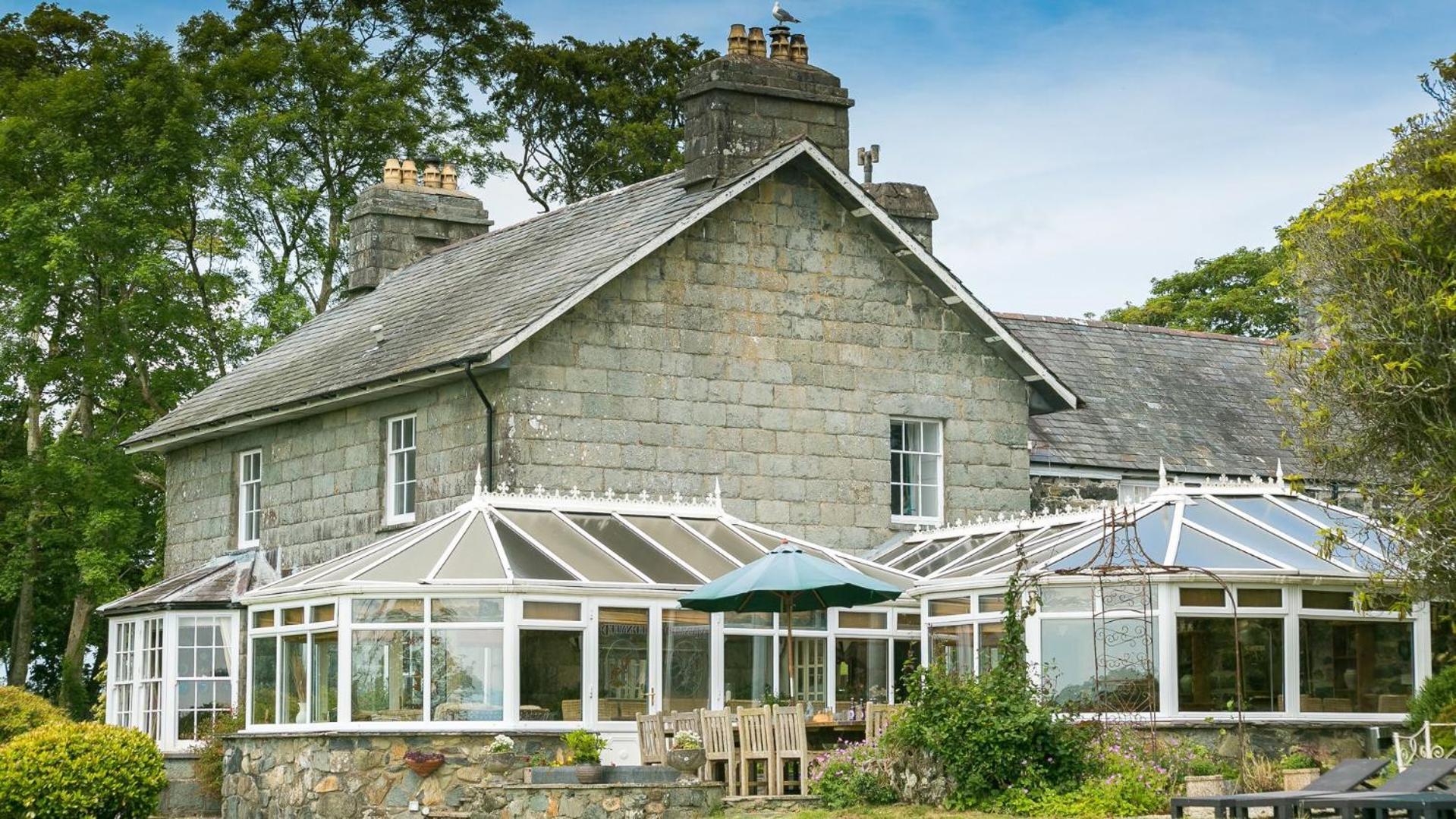 Mynydd Ednyfed Villa Criccieth Exterior foto