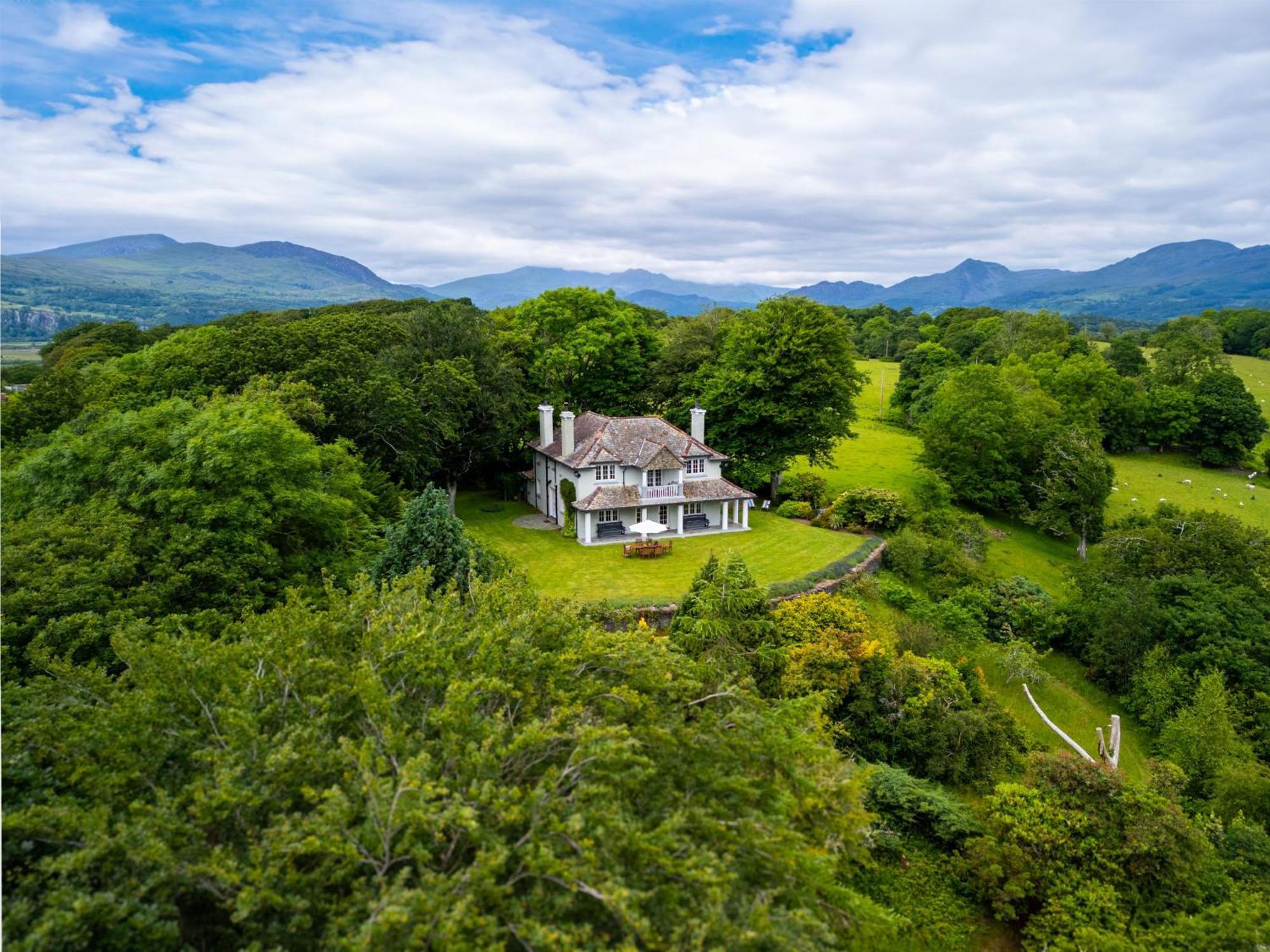 Mynydd Ednyfed Villa Criccieth Exterior foto